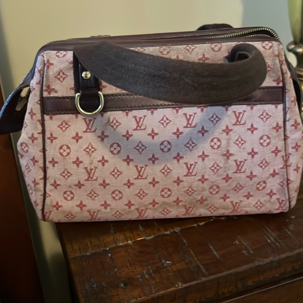 Louis Vuitton pink monogram speedy